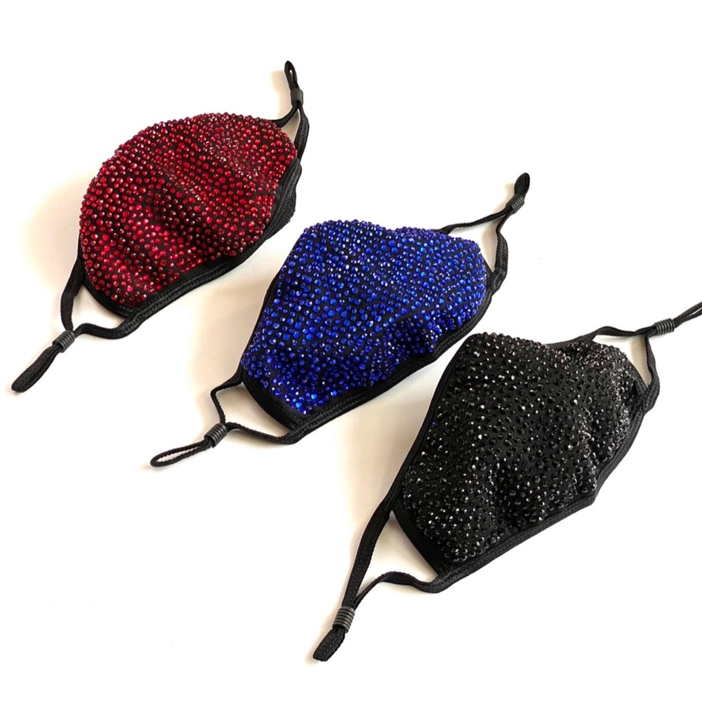 Bling Bling Rhinestone Fashion Masks